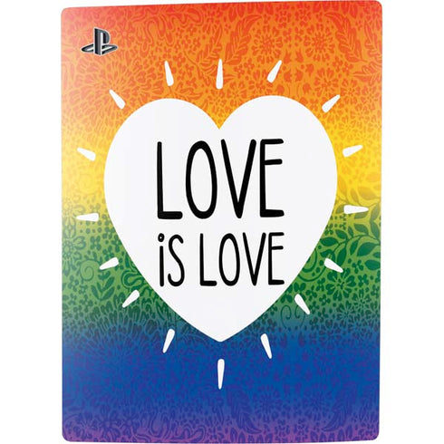 Love Is Love Rainbow PS5 Console Skin