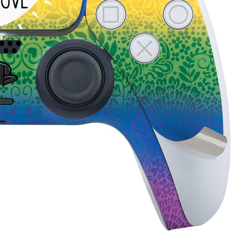 Love Is Love Rainbow PS5 Controller Skin