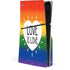 Love Is Love Rainbow PS5 Slim Disk Console Skin