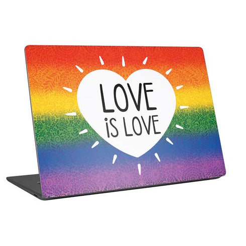Love Is Love Rainbow Universal Laptop 14in (11.4 x 8.2in) Skin