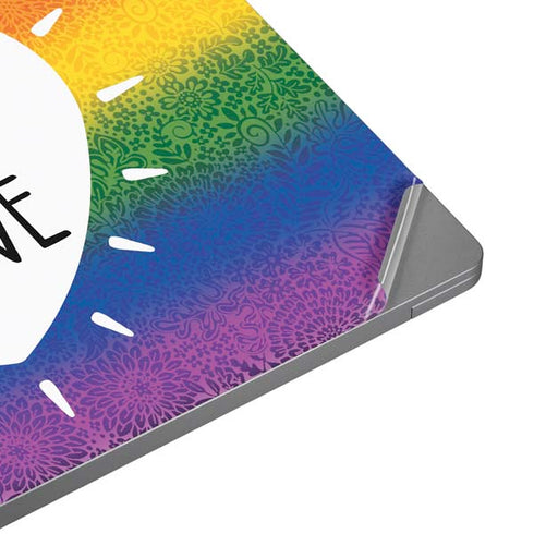 Love Is Love Rainbow Universal Laptop 14in (11.4 x 8.2in) Skin