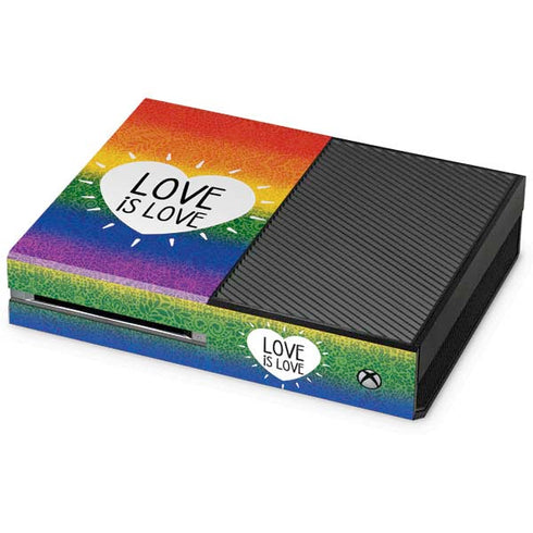 Love Is Love Rainbow Xbox One Console Skin