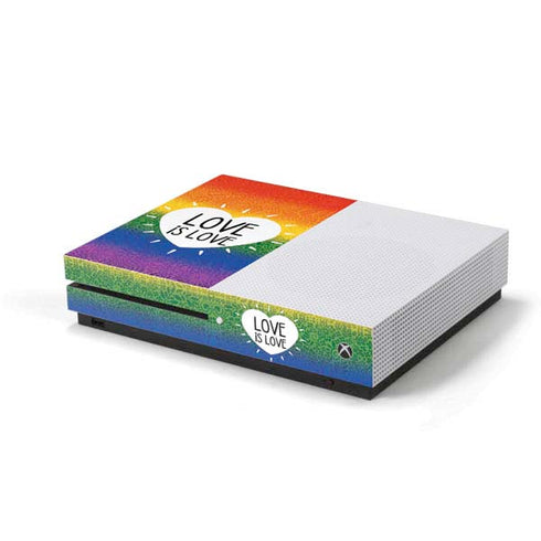 Love Is Love Rainbow Xbox One S Console Skin