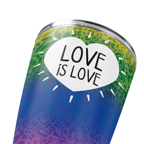 Love Is Love Rainbow Yeti 20oz Tumbler Skin