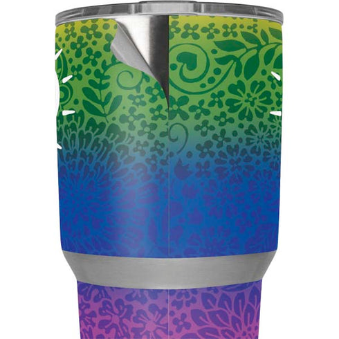 Love Is Love Rainbow Yeti 30oz Rambler Tumbler Skin