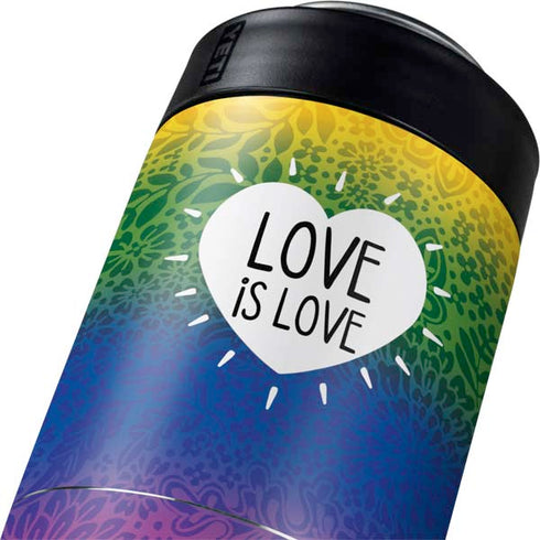 Love Is Love Rainbow Yeti Colster Can Insulator Skin