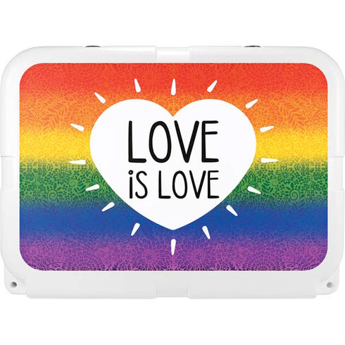 Love Is Love Rainbow YETI Tundra 35 Hard Cooler Skin