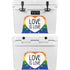Love Is Love Rainbow YETI Tundra 35 Hard Cooler Skin