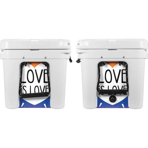 Love Is Love Rainbow YETI Tundra 45 Hard Cooler Skin