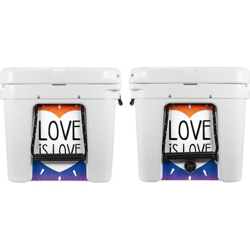 Love Is Love Rainbow YETI Tundra 75 Hard Cooler Skin