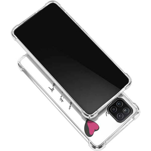 Love Isnt Love Til You Give It Away Galaxy A12 Clear Case