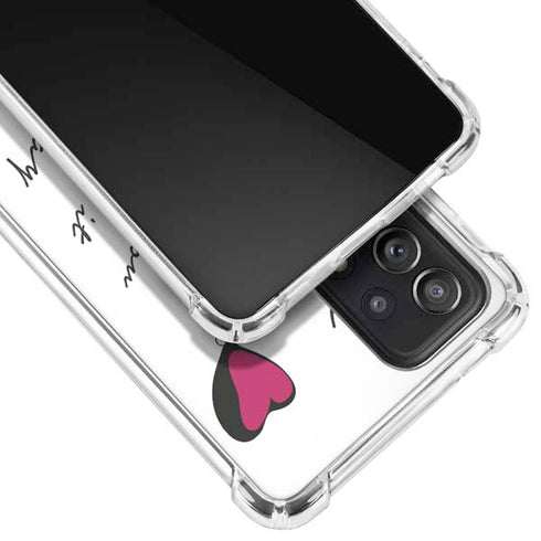 Love Isnt Love Til You Give It Away Galaxy A72 5G Clear Case