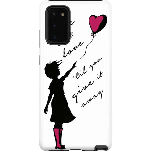 Love Isnt Love Til You Give It Away Galaxy Note20 5G Pro Case