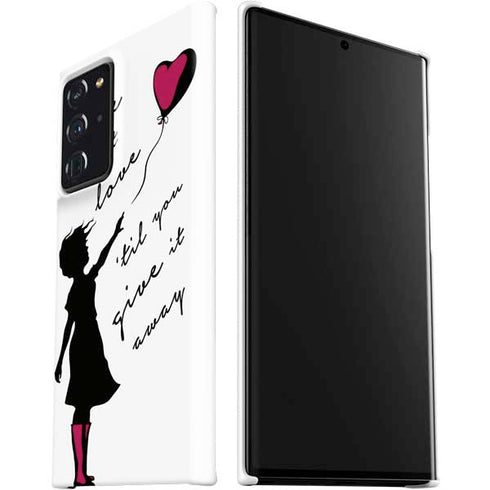 Love Isnt Love Til You Give It Away Galaxy Note20 Ultra 5G Lite Case