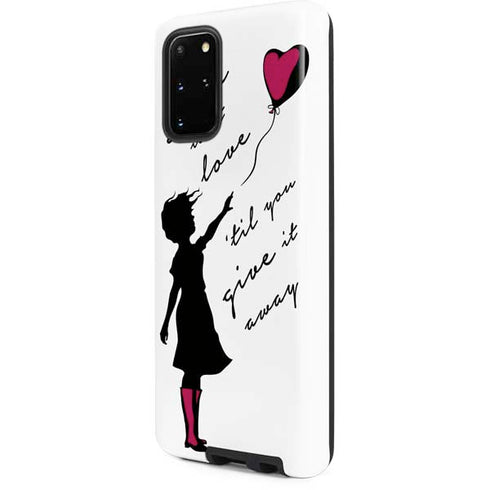 Love Isnt Love Til You Give It Away Galaxy S20 Plus Pro Case