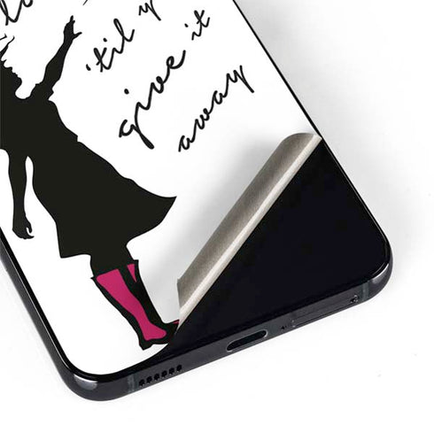 Love Isnt Love Til You Give It Away Galaxy S22 Plus Skin