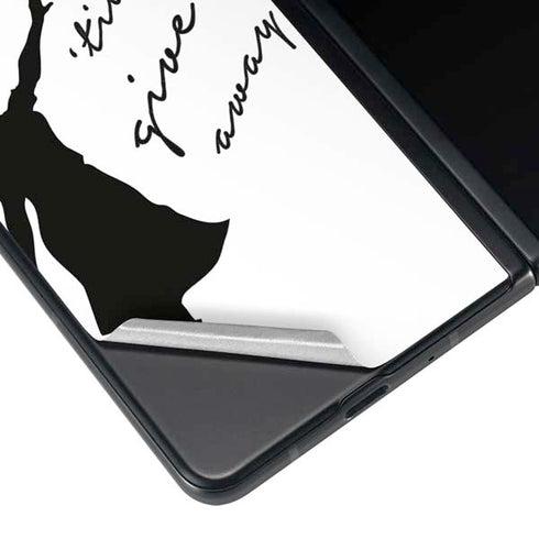 Love Isnt Love Til You Give It Away Galaxy Z Fold3 5G Skin