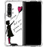 Love Isnt Love Til You Give It Away Galaxy Z Fold4 5G Clear Case