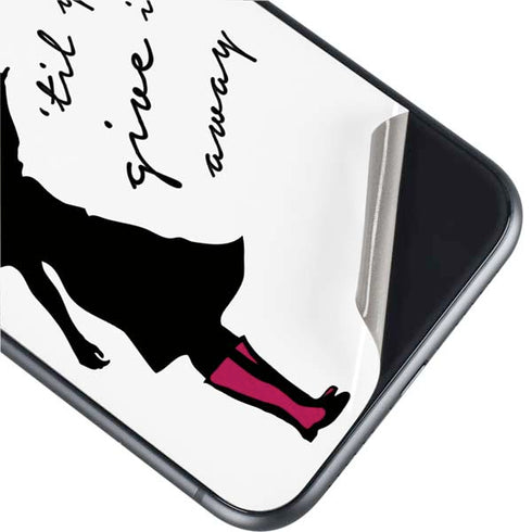 Love Isnt Love Til You Give It Away iPhone 11 Skin
