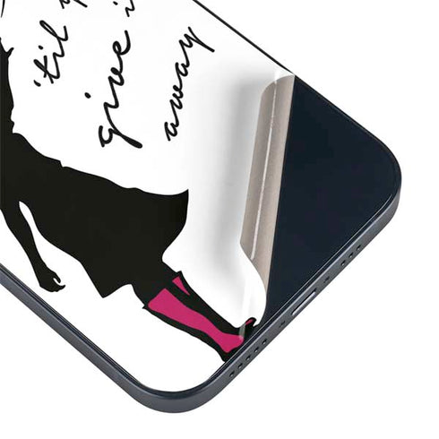 Love Isnt Love Til You Give It Away iPhone 14 Plus Skin