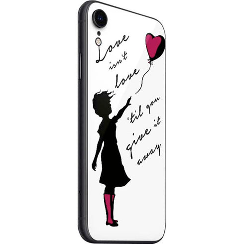 Love Isnt Love Til You Give It Away iPhone SE (2nd & 3rd Gen) Skin