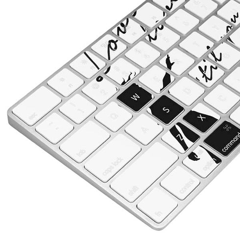 Love Isnt Love Til You Give It Away Magic Keyboard Skin