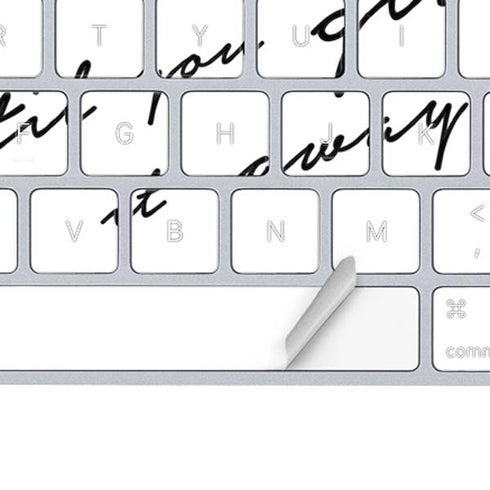 Love Isnt Love Til You Give It Away Magic Keyboard Skin