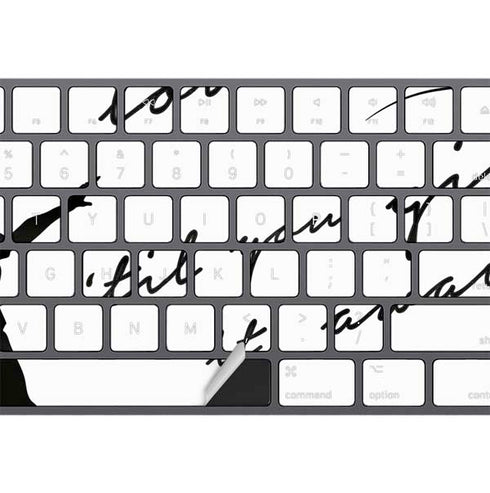 Love Isnt Love Til You Give It Away Magic Keyboard with Numeric Keypad Skin