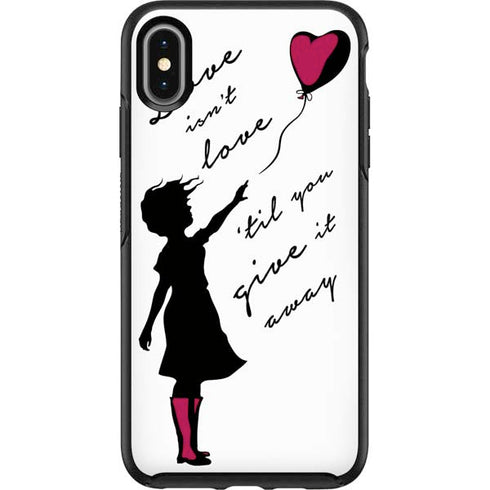 Love Isnt Love Til You Give It Away Otterbox Symmetry iPhone Skin