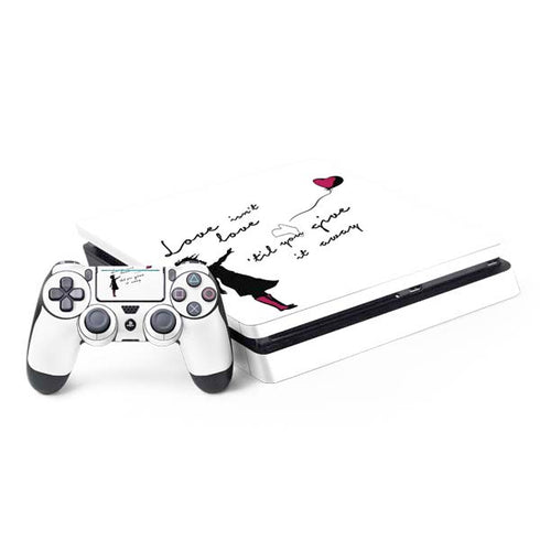 Love Isnt Love Til You Give It Away PS4 Slim Bundle Skin