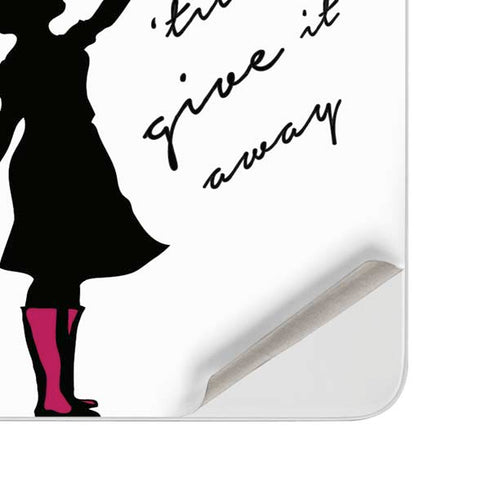 Love Isnt Love Til You Give It Away Surface Duo Skin