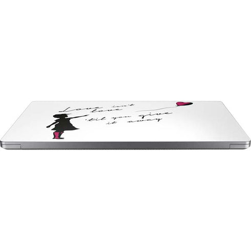 Love Isnt Love Til You Give It Away Universal Laptop 15in (12.2 x 8.8in) Skin