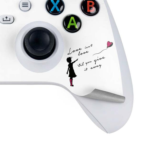 Love Isnt Love Til You Give It Away Xbox Series S Bundle Skin