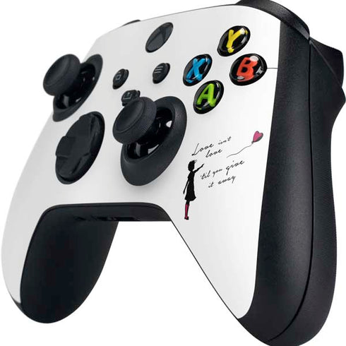 Love Isnt Love Til You Give It Away Xbox Series X Controller Skin