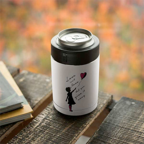 Love Isnt Love Til You Give It Away Yeti Colster Can Insulator Skin