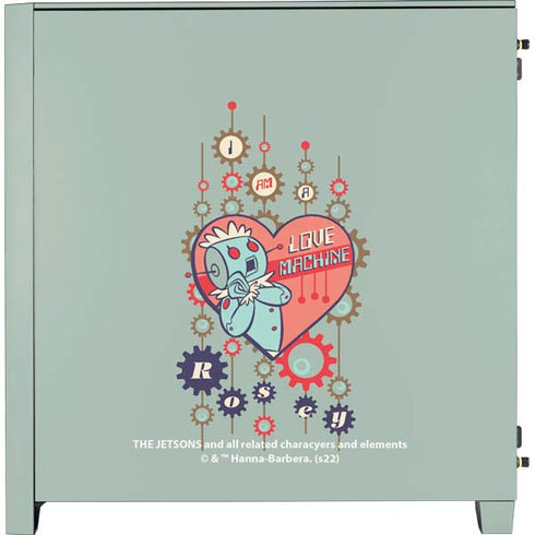 The Jetsons Love Machine Corsair 4000D Tempered Glass Mid-Tower ATX Case Skin