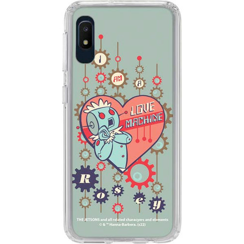 The Jetsons Love Machine Galaxy A10e Clear Case