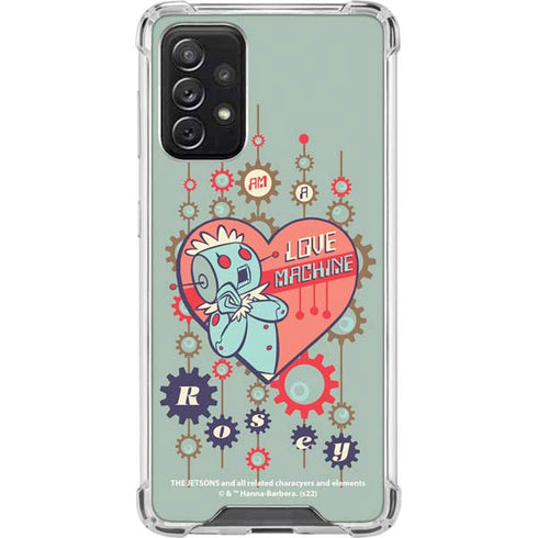 The Jetsons Love Machine Galaxy A72 5G Clear Case
