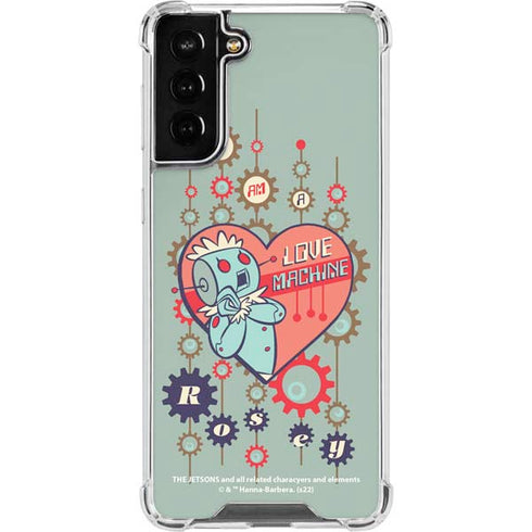 The Jetsons Love Machine Galaxy S21 FE Clear Case