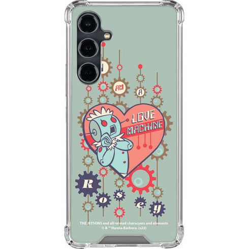 The Jetsons Love Machine Galaxy S23 FE Clear Case