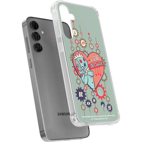 The Jetsons Love Machine Galaxy S24 Plus Clear Case