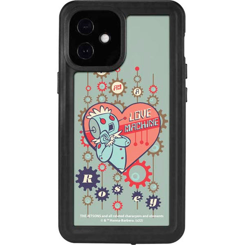 The Jetsons Love Machine iPhone 12 Mini Waterproof Case