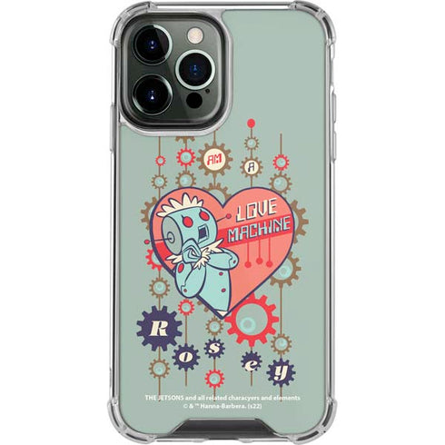 The Jetsons Love Machine iPhone 13 Pro Max Clear Case