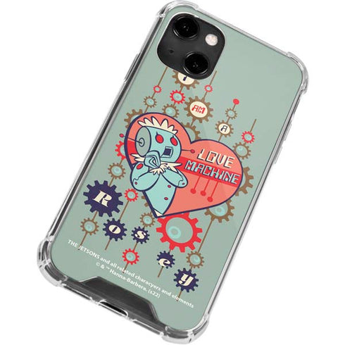 The Jetsons Love Machine iPhone 14 Clear Case