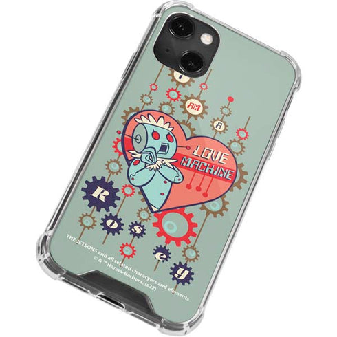 The Jetsons Love Machine iPhone 14 Plus Clear Case