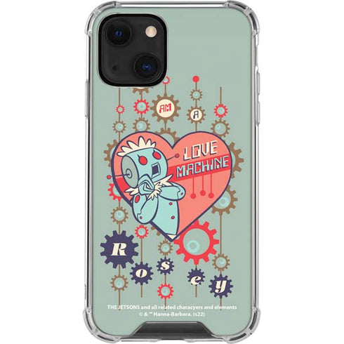 The Jetsons Love Machine iPhone 14 Plus Clear Case