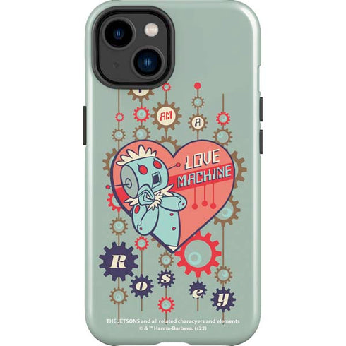 The Jetsons Love Machine iPhone 15 Plus Impact Case