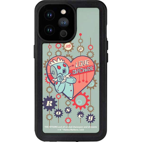 The Jetsons Love Machine iPhone 14 Pro Max Waterproof Case