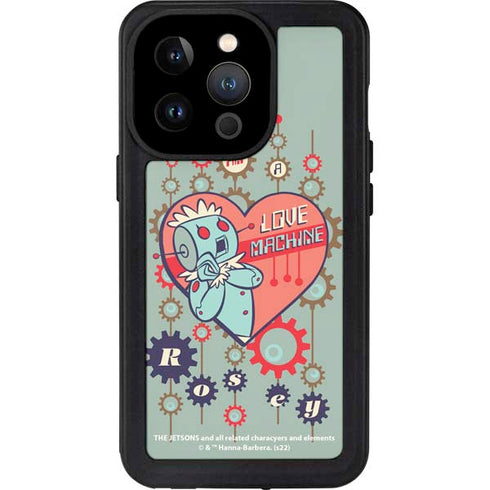 The Jetsons Love Machine iPhone 14 Pro Waterproof Case