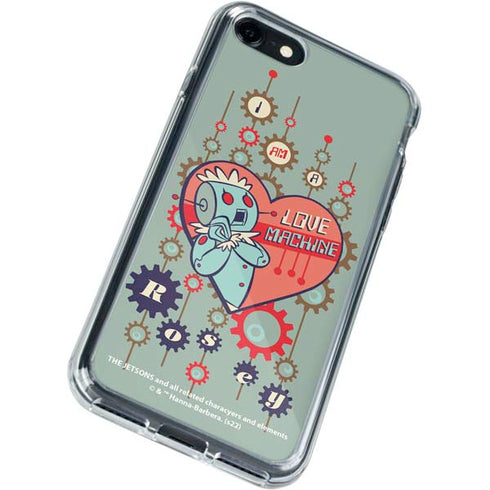 The Jetsons Love Machine iPhone SE (2nd & 3rd Gen) Clear Case